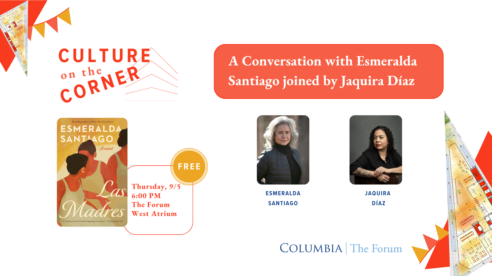 Flyer for Culture on the Corner