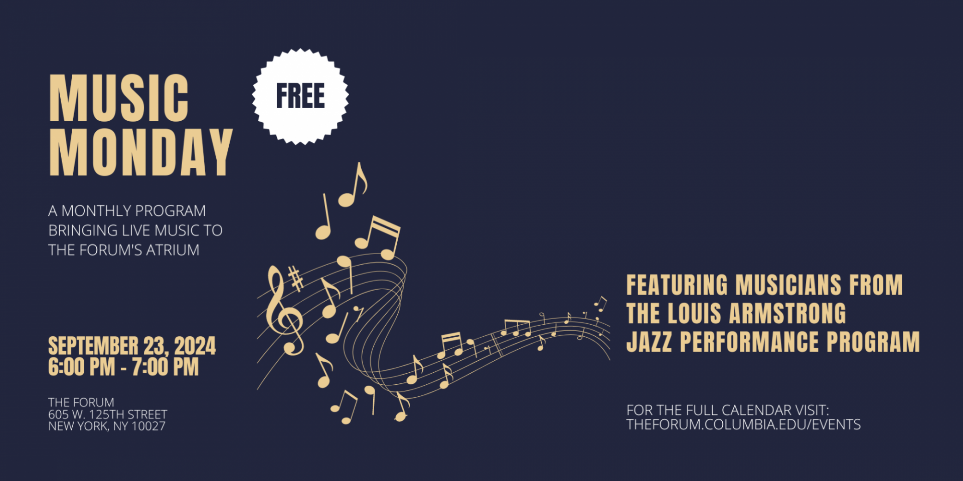 Music Monday Flyer
