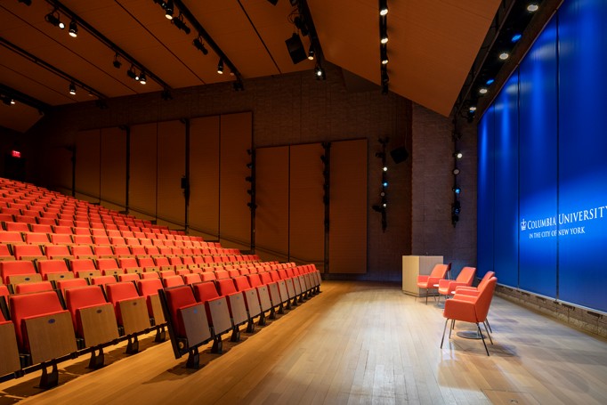 Auditorium: Panel Setup with Bindu Chairs (Max. 6) Auditorium