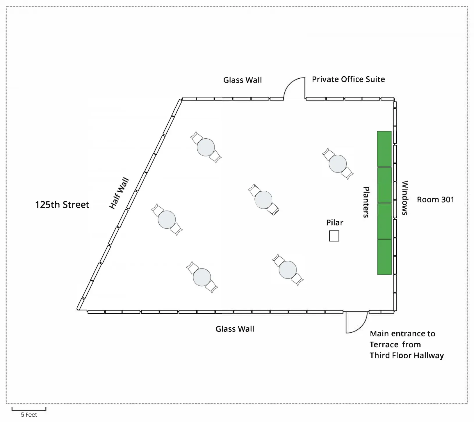 Basic Terrace Floor Plan