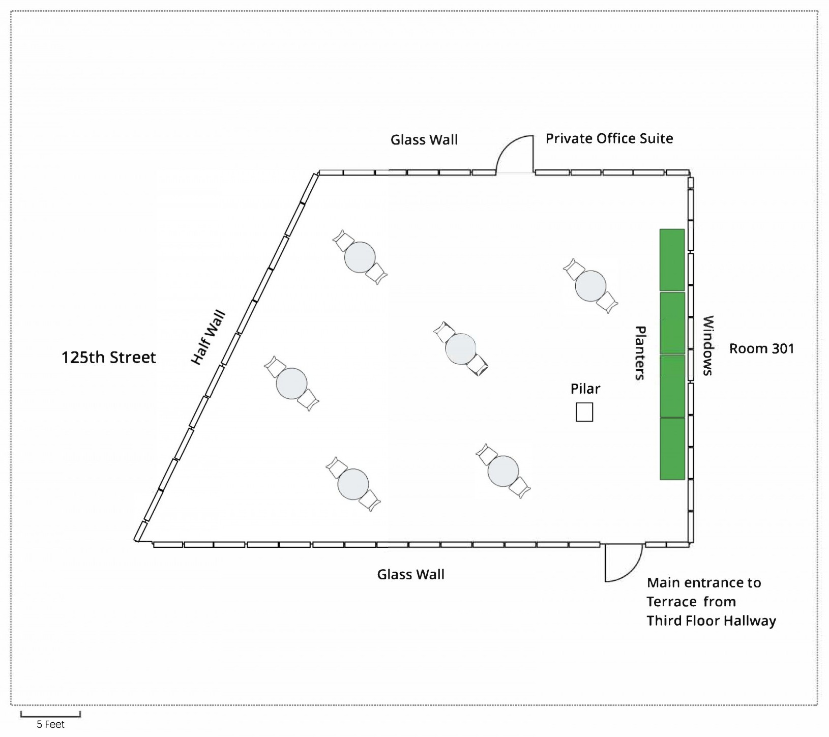 Basic Terrace Floor Plan