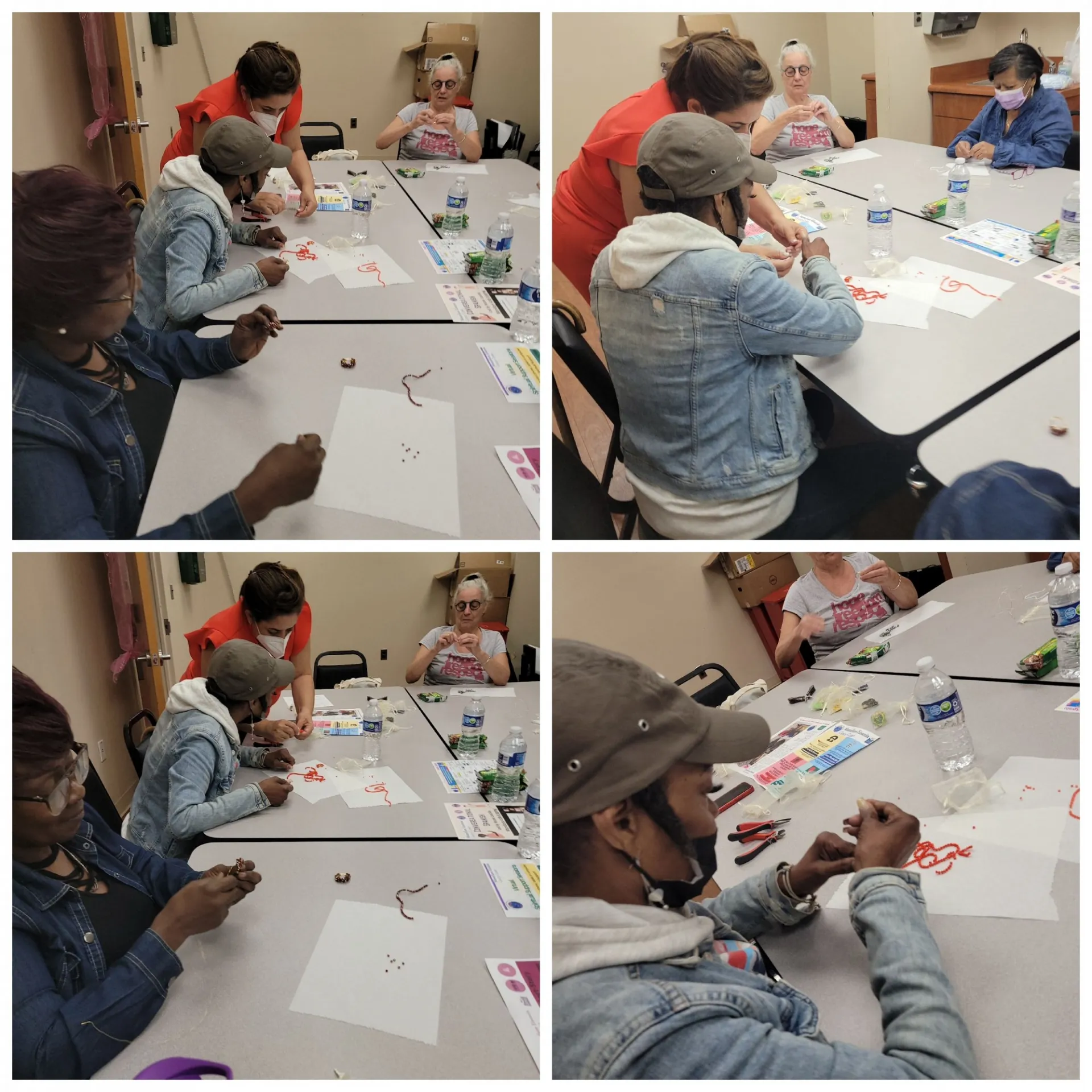 Earring making workshop with Rouge Hoops